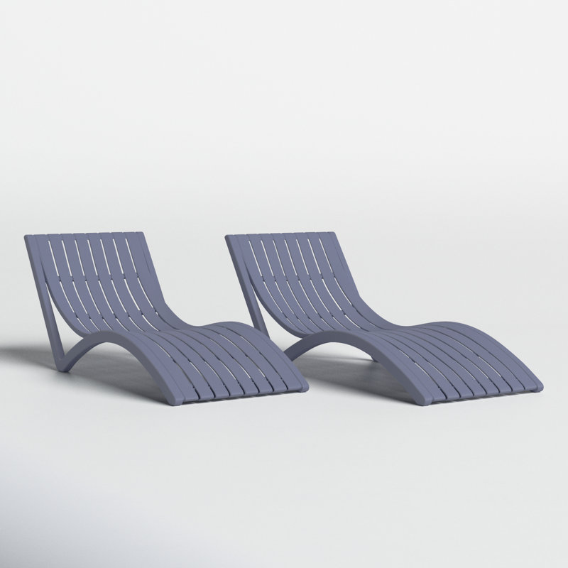 Farrah 28'' Outdoor Chaise Lounge & Reviews AllModern